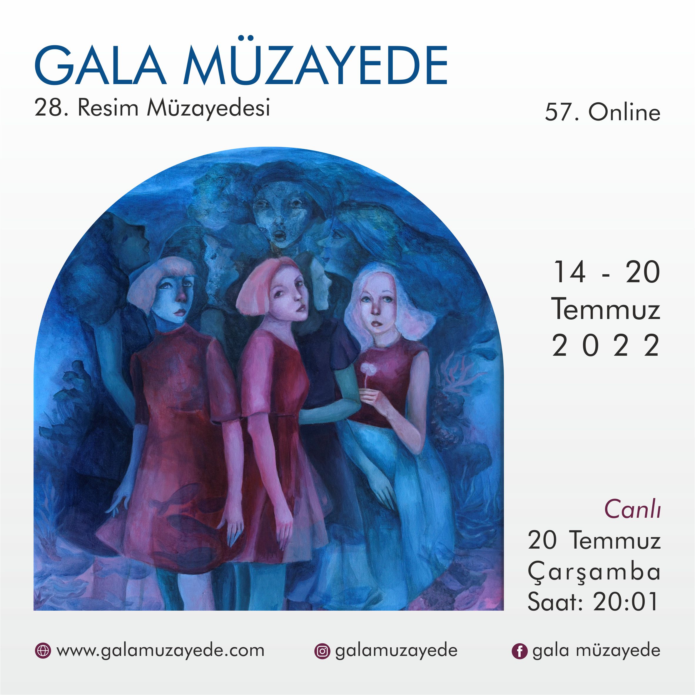 57. ONLINE 28. RESİM MÜZAYEDESİ - Gala Müzayede