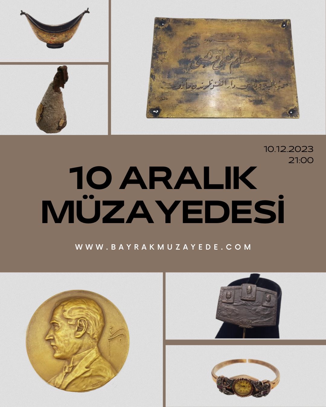 Bayrak Müzayede | 10 ARALIK MÜZAYEDESİ