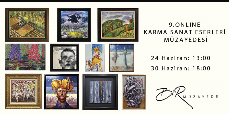 Bir Müzayede | 9.ONLINE KARMA SANAT ESERLERİ MÜZAYEDESİ