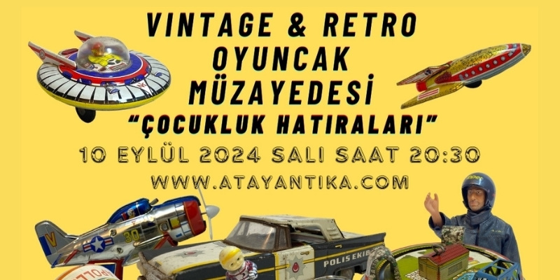 Atay Antika | VINTAGE & RETRO OYUNCAK MÜZAYEDESİ 