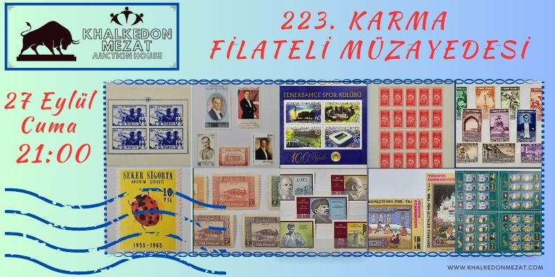 Khalkedon Mezat | 223.Karma Filateli Müzayedesi