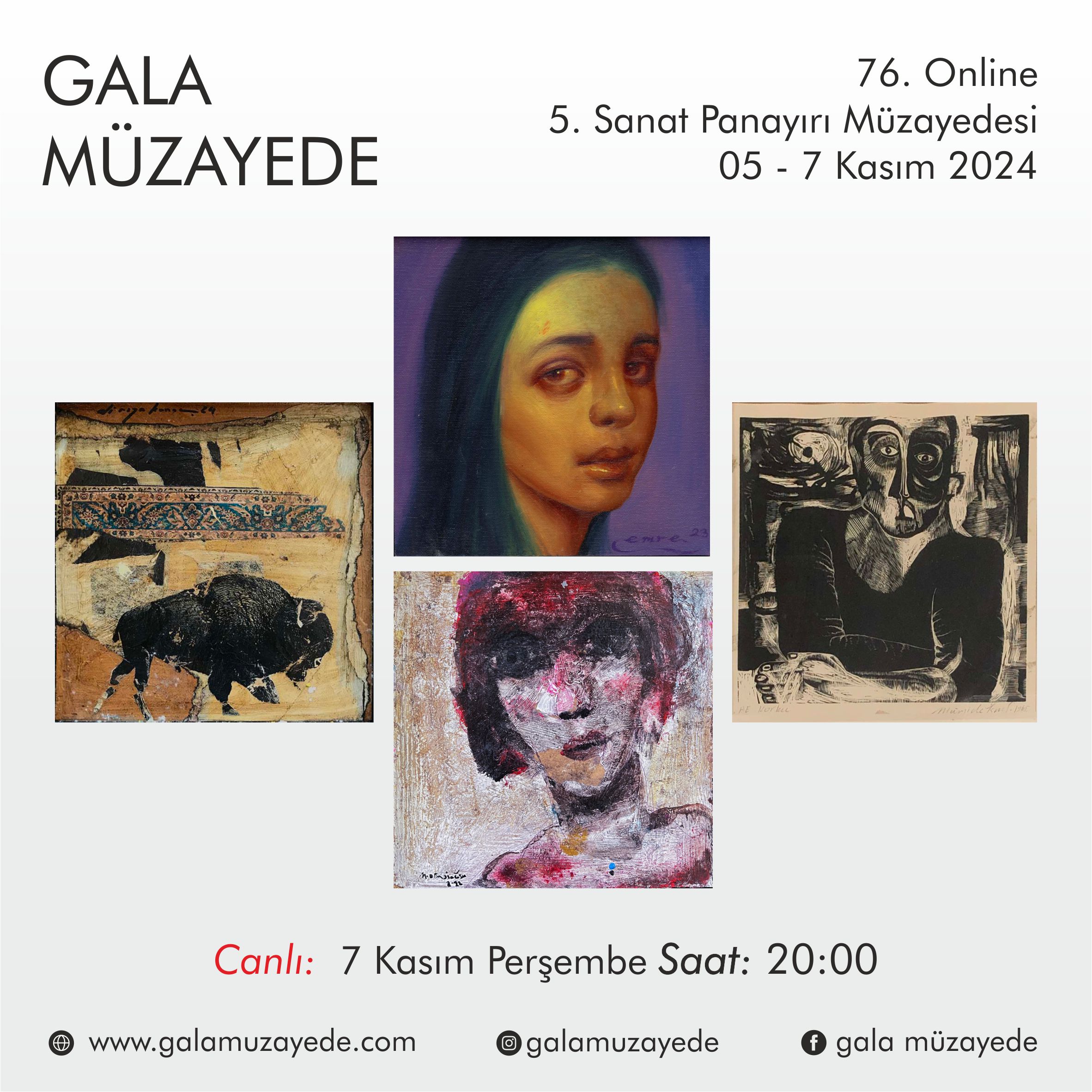 Gala Müzayede | 76.ONLINE 5. SANAT PANAYIRI