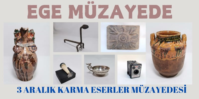 Ege Müzayede | 3 ARALIK KARMA ESERLER MÜZAYEDESİ