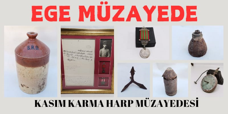 Ege Müzayede | KASIM KARMA HARP MÜZAYEDESİ