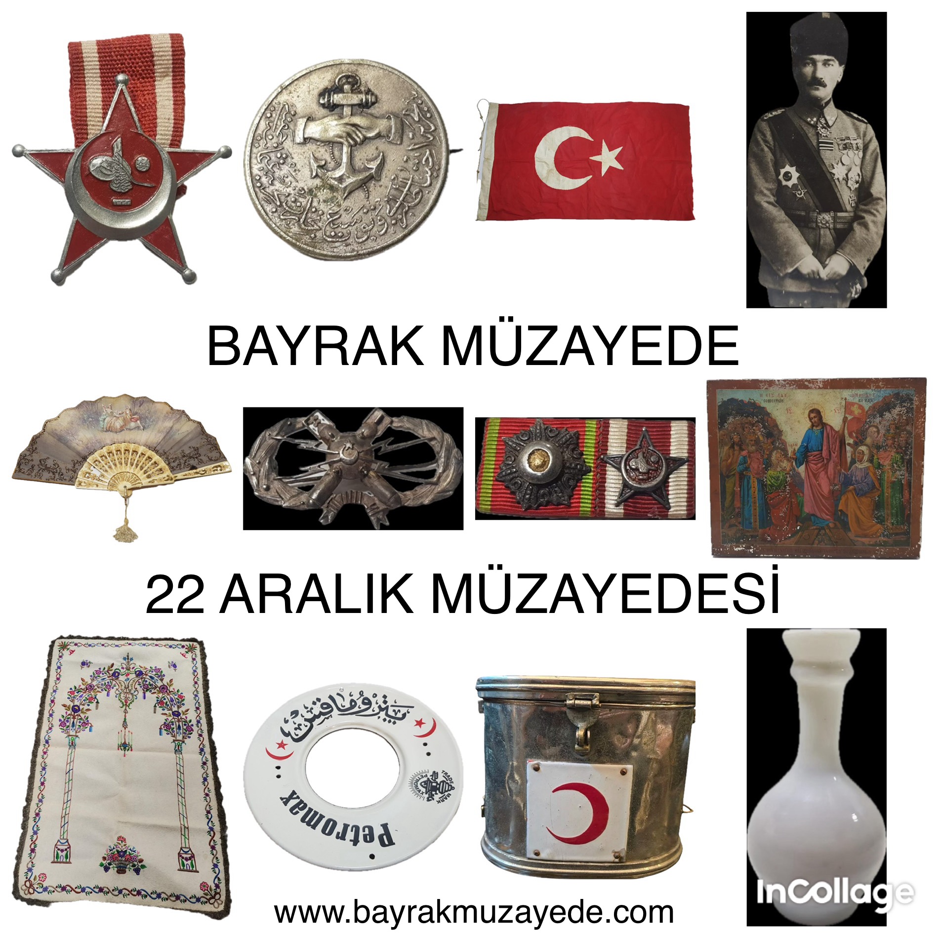 Bayrak Müzayede | 22 ARALIK MÜZAYEDESİ