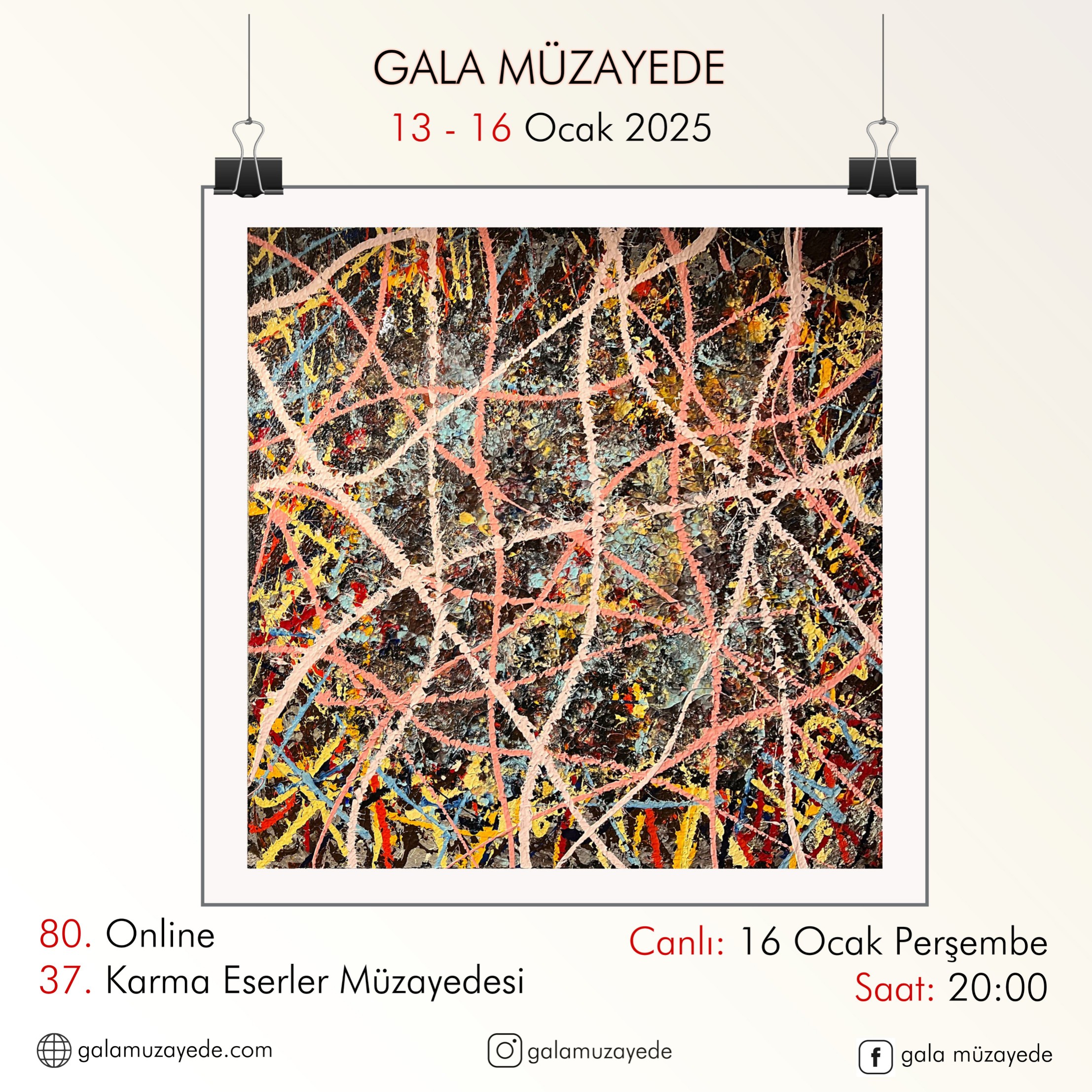 Gala Müzayede | 80. Online 37. Resim Müzayedesi