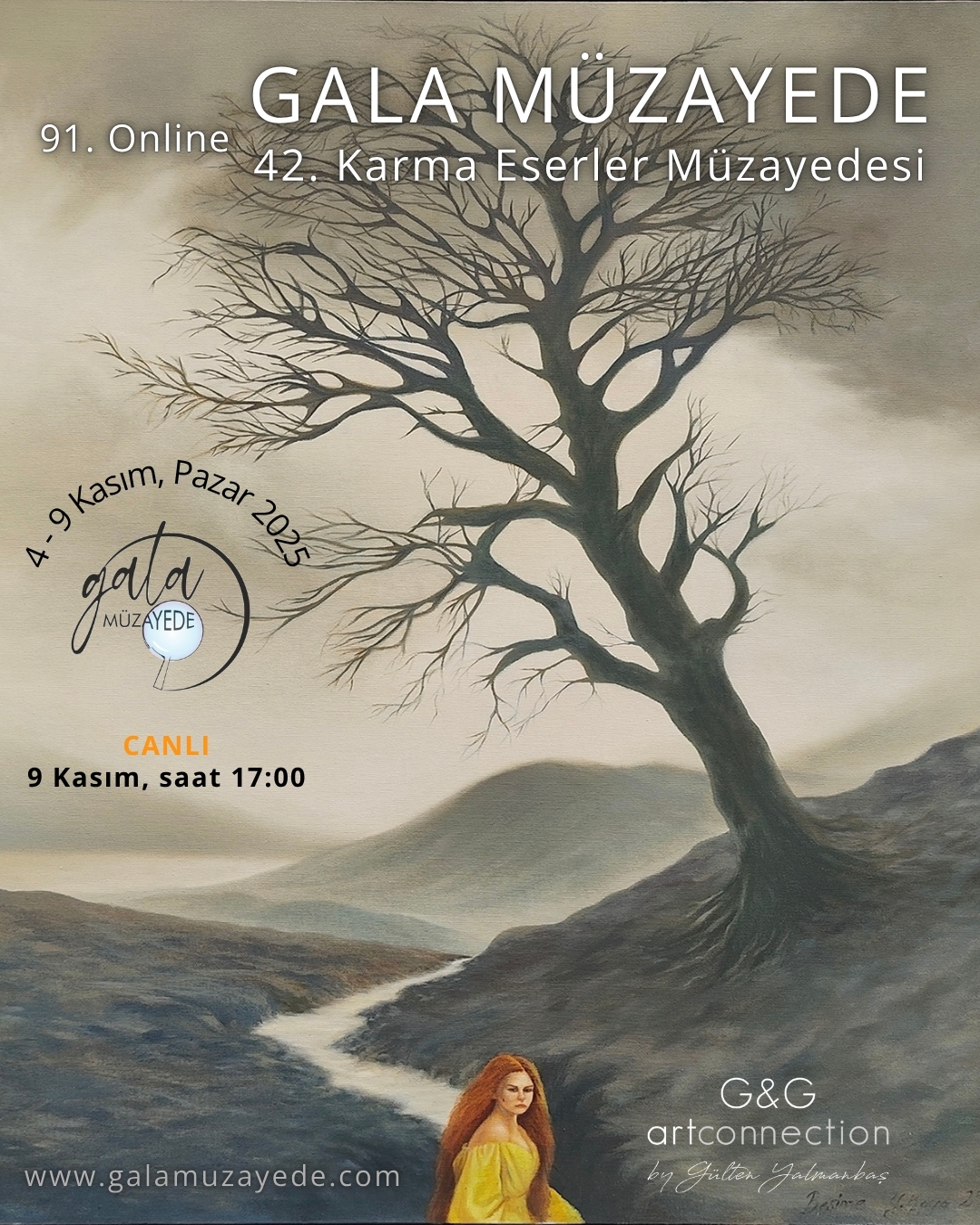 Gala Müzayede | 91. ONLINE 42. KARMA ESERLER MÜZAYEDESİ Gala Müzayede | 91. ONLINE 42. KARMA ESERLER MÜZAYEDESİ