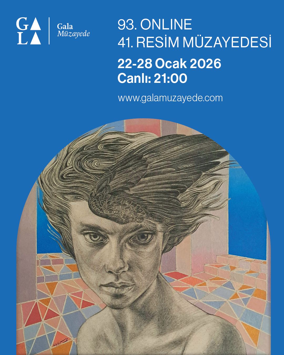 Gala Müzayede | 93. Online 41. Resim Müzayedesi Gala Müzayede | 93. Online 41. Resim Müzayedesi